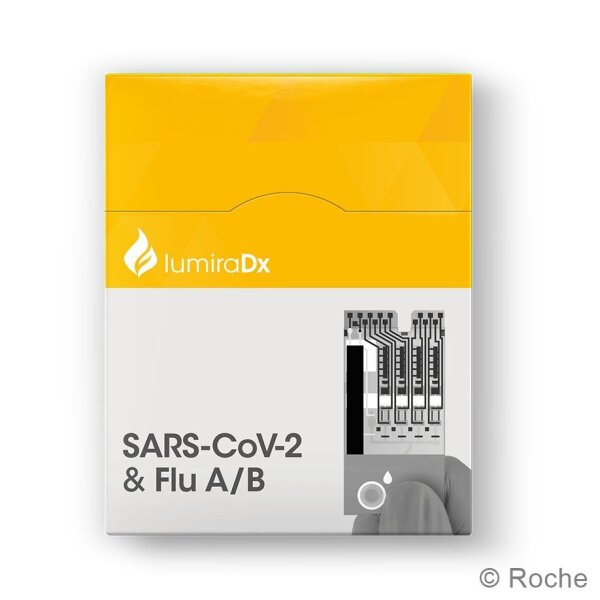 LumiraDx SARS-CoV-2 + Flu A/B Test für Platform V5E (24 T.) * nur für den professionellen Gebrauch *