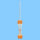 Microvetten 200 µl Lithium-Heparin, orange EU-Code, Aufdruck (100 Stck.) VE /