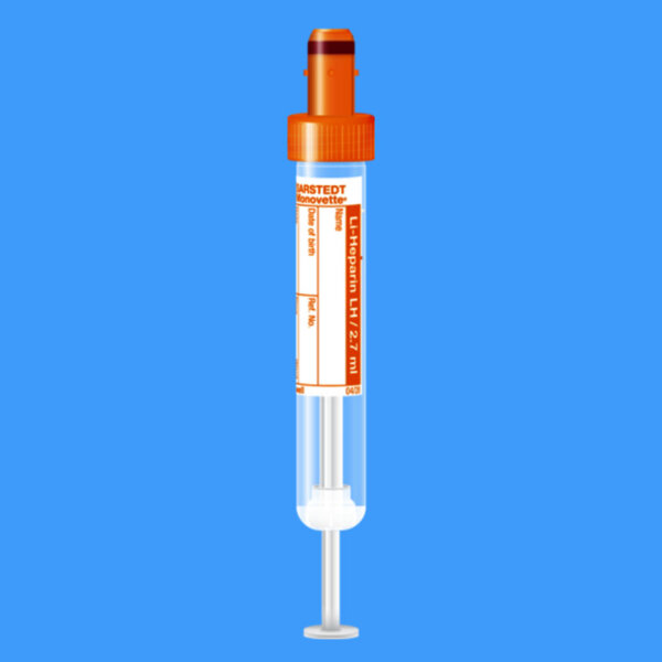 Sarstedt S-Monovetten Lithium-Heparin Plasma 2,7 ml orange | 50 Stück