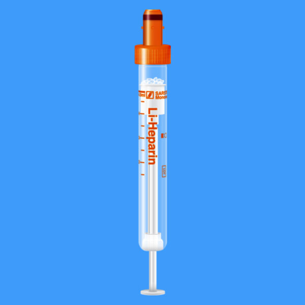 Sarstedt S-Monovette Lithium-Heparin/ 4,9ml / 90x13mm | 50 Stück