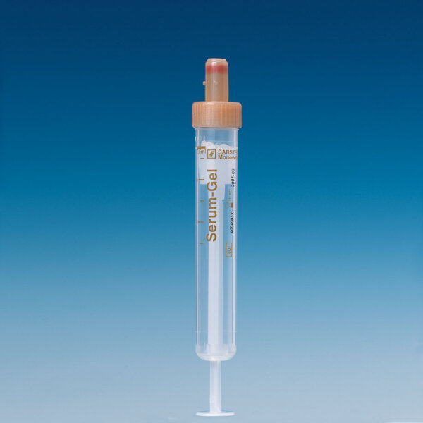 Sarstedt S-Monovette® 7,5 ml | 92 x 15 mm | Serum-Gel | Standarddruck | steril | 50 Stück