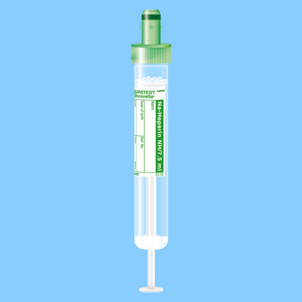 Sarstedt S-Monovetten Natr.-Heparin 7,5ml | 50 Stück