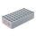 Sarstedt S-Monovette®-Rack D 17 | grau | 50 Bohrungen 17 mm | ohne Griff | 1 Stück