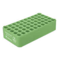 S-Monovette-Rack D 17, grün, 50 Bohrungen Ø...