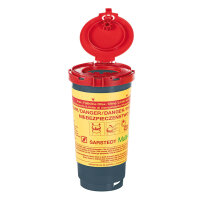 Kanülenabwurfbehälter 0,5 Ltr. Multi-Safe twin...