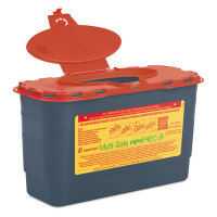 Kanülenabwurfbehälter 2,0 Ltr. Multi-Safe vario...