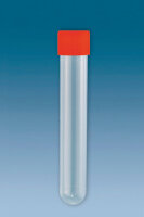 PP-Röhrchen 13 ml, 101 x 16,5 mm, rot, steril (500...