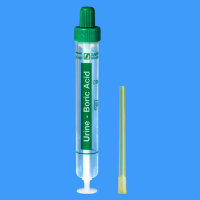 Urin-Monovetten 10 ml, Luer, 102 x 15mm, Borsäure,...