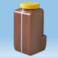 Urinsammelflaschen 3,0 Ltr. mit transparentem...