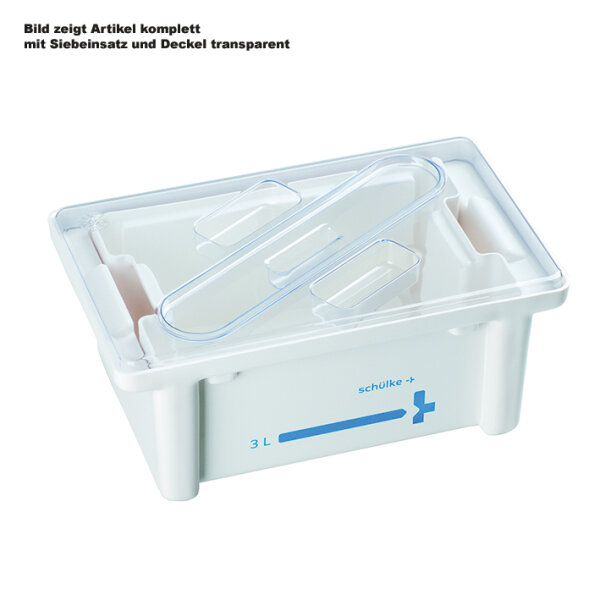 Deckel transparent für  3 Ltr. Wanne