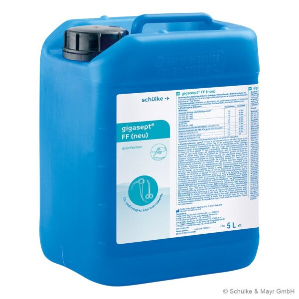 Gigasept FF ( neu ) | thermol. Instrumentendesinfektion | 5 Liter Kanister