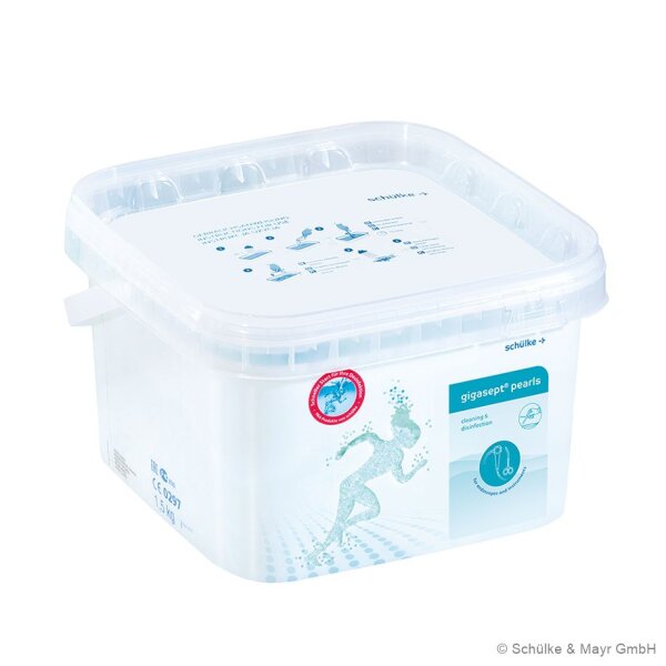 Gigasept Pearls | Instrumentendesinfektion und Reinigung | 1,5 kg Eimer