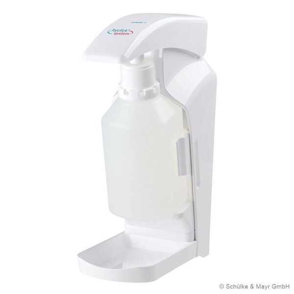 hyclick Präparatespender Vario für 500 ml oder 1 Ltr. hyclick-Flaschen