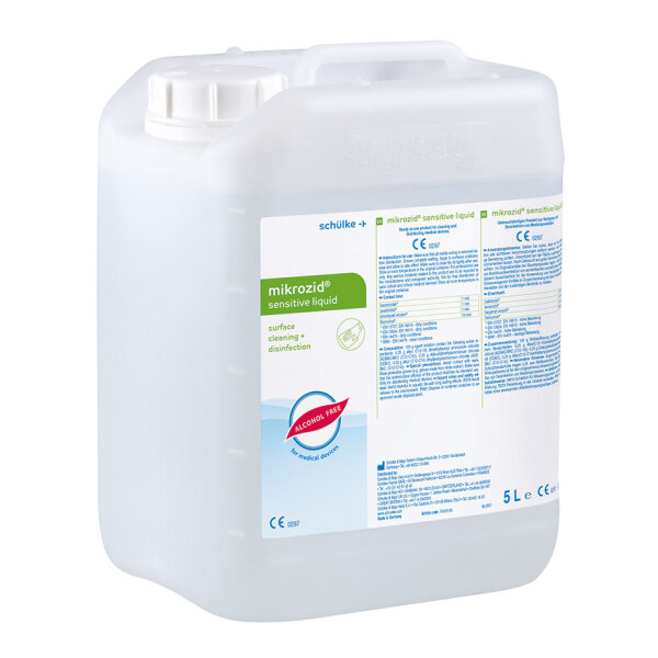 Mikrozid sensitive Liquid | alkoholfrei | 5 Liter Kanister