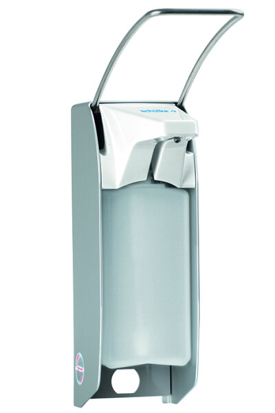 Präparatespender KHL 500 langer Armhebel, mit Edelstahlpumpe, für 500 ml-Flaschen