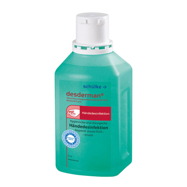 Desderman | Händedesinfektion | 500 ml Spenderflasche