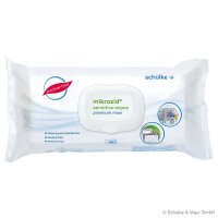 Mikrozid Sensitive Wipes Premium MAXI | 25 x 25 cm | 80...