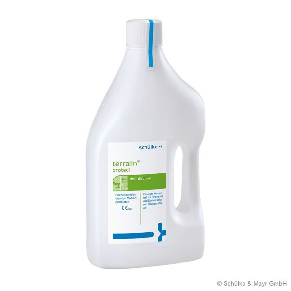 Terralin protect | Flächen- u. Wischdesinfektion | 2 Liter Flasche