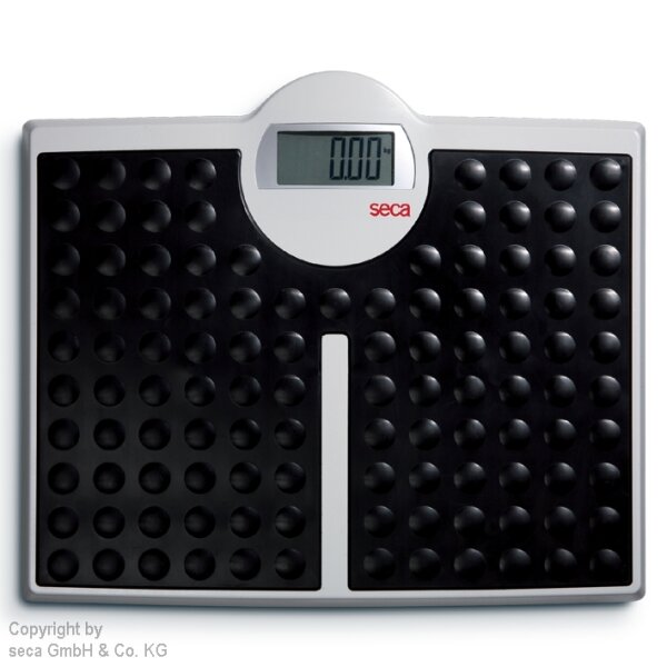 Seca 813 robusta digitale Personenwaage 200 kg | schwarz | 1 Stück