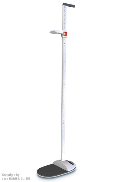 mobiles Stadiometer seca 217, mobile Messstation