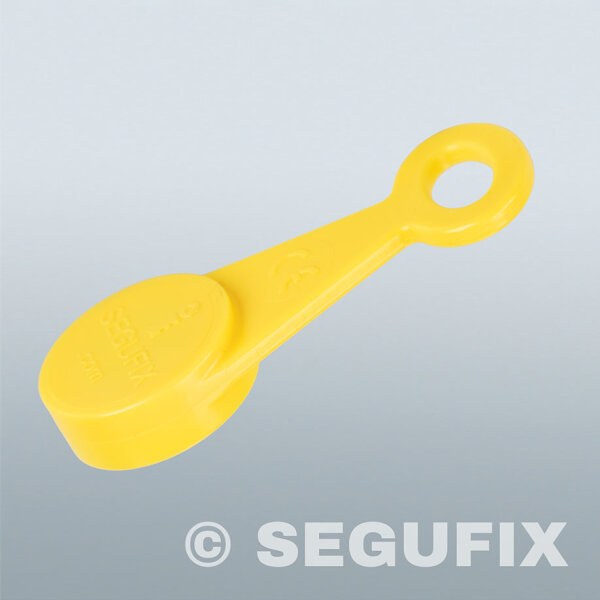 SEGUFIX-Dreh-Magnetschlüssel, gelb