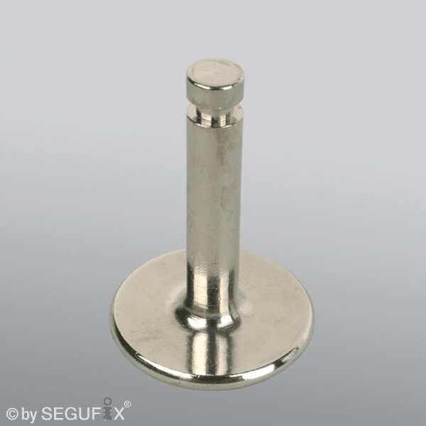 SEGUFIX-Metallsockel für SEGUFIX-Magnetknopf schwarz/segufix.com