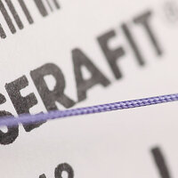 SERAFIT 2/0=3 violett, Nahtmaterial Fadenlänge...