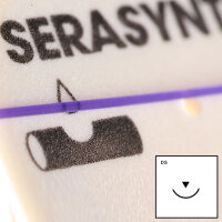 SERASYNTH DS-18 3/0=2,violett, Nahtmaterial...