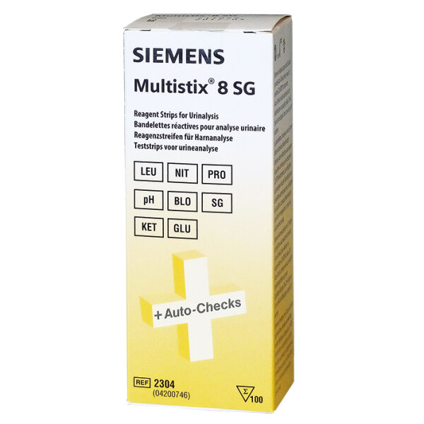 Multistix 8 SG | visuell/Clinitek Status  Harnteststreifen |  100 Stück