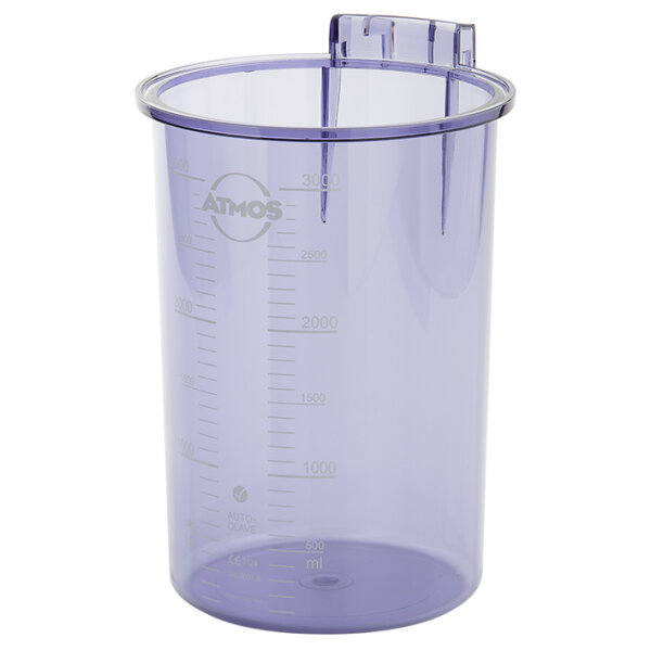 DDS-Sekretbehälter, Kunststoff, 3 Ltr. autoklavierbar