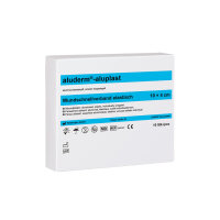 aluderm-aluplast Wundpflaster elastisch ca. 10 x 4 cm (10...