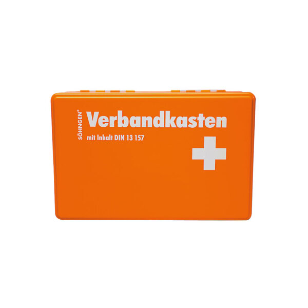 Verbandkasten KIEL/KU Standard mit Füllung Standard DIN 13157 orange