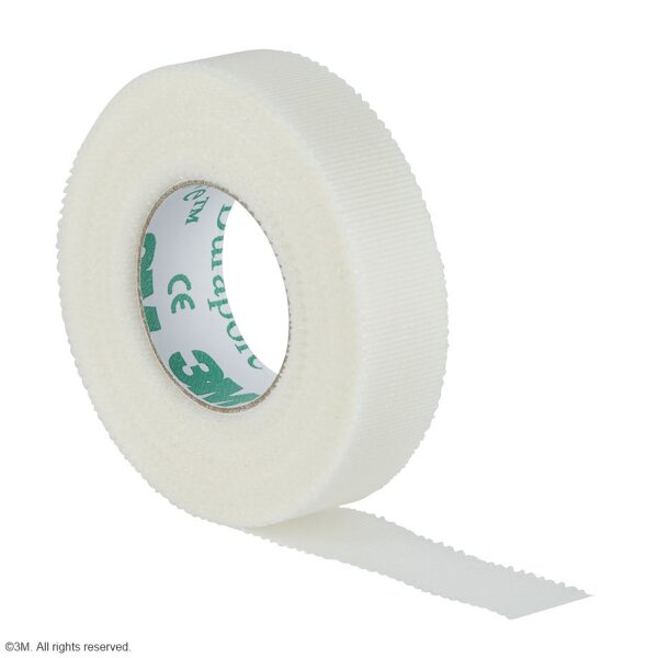 3M Durapore Kunstseidenpflaster, 1,25 cm x 9,1 m (24 Stck.)