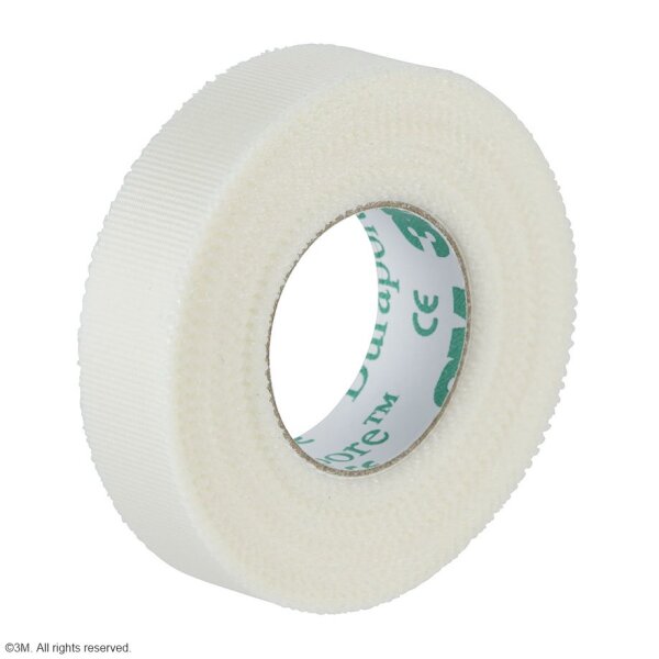 3M Durapore Kunstseidenpflaster, 2,5 cm x 9,1 m (12 Stck.)