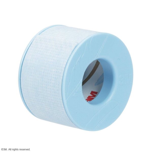 3M Silikonpflaster 2,5cm x 5m | hautschonend ablösbar (Kind Removal Silicone Tape) | 12 Stück