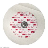 3M Red Dot EKG-Überwachungselektroden für Erw.,...