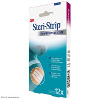 Steri-Strip Wundverschlußstreifen | 12 x 102mm | 12...