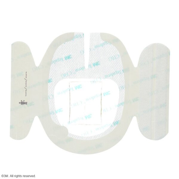 3M Tegaderm CHG I.V. Fixierverband 8,5 x 11,5 cm (25 Stck.)