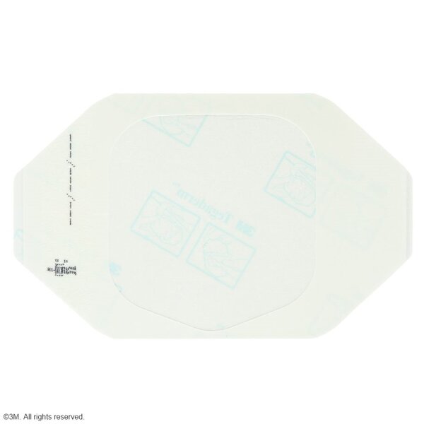 3M Tegaderm Film Transparentverband steril, 6 x 7 cm (100 Stck.) mit Dokumentationsstreifen