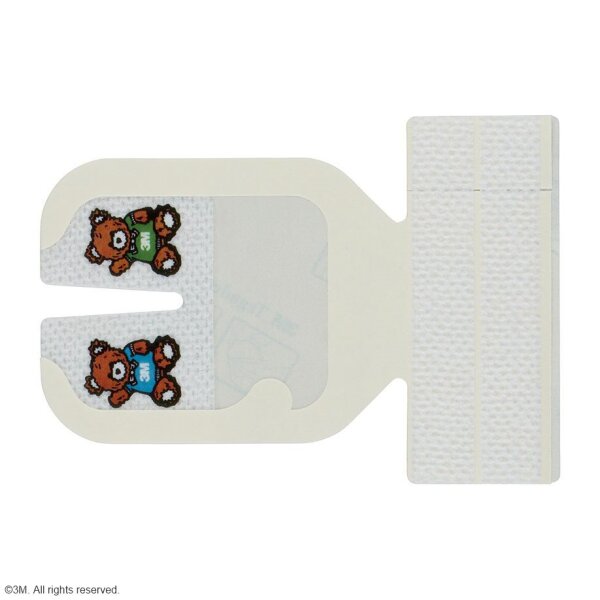 3M Tegaderm I.V.Transparentverband steril, für Kinder 5 x 5,7cm (100 Stck.)