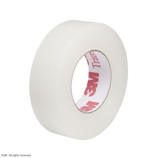 3M Transpore Fixierpflaster transparent, 1,25 cm x 9,1 m (24 Stck.)