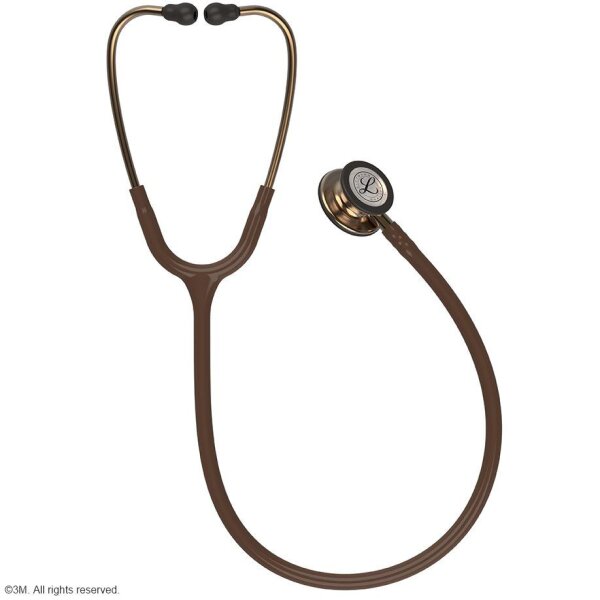 Littmann CLASSIC III Monitoring Stethoskop Kupfer Edition, Schlauch schokoladenfarben