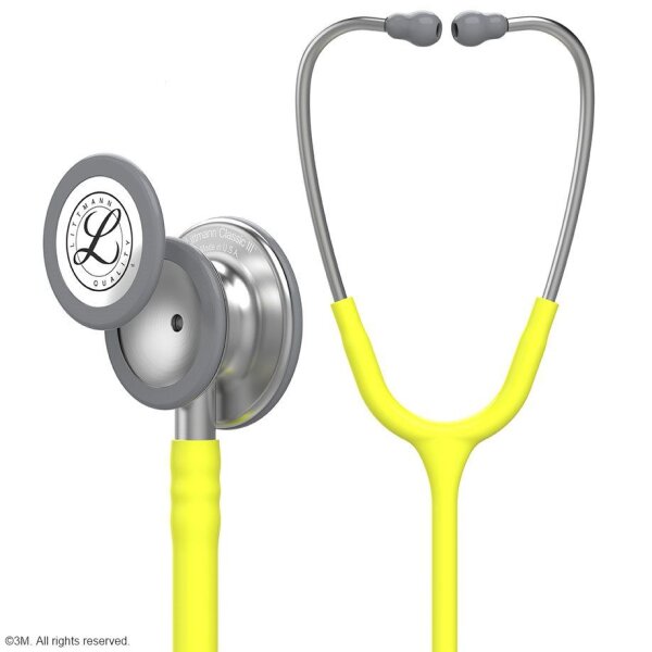 Stethoskop Littmann Classic III | 69 cm | zitronengelb | 1 Stück