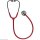 Littmann CLASSIC III Monitoring Stethoskop champagnerfarbenes Bruststück Schlauch burgund