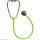 Littmann CLASSIC III Monitoring Stethoskop Smoke Edition, Schlauch limonengrün, mit blauem Schlauchanschluss