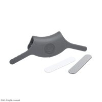 Littmann Stethoskop-Namensschild grau