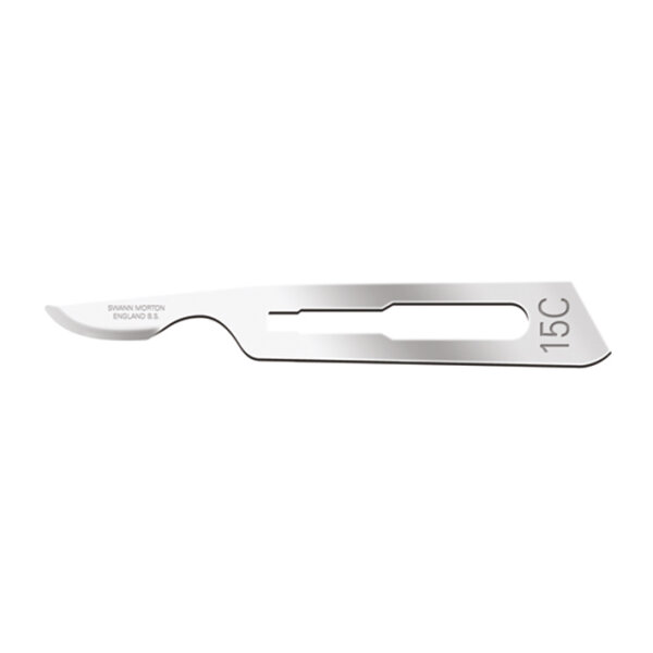 Einmal-Skalpellklingen Swann-Morton Fig. 15C steril (100 Stck.)