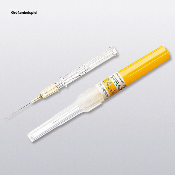 Surflash Venenverweilkatheter 24 G, 0,67 x 19 mm, gelb (50 Stck.)