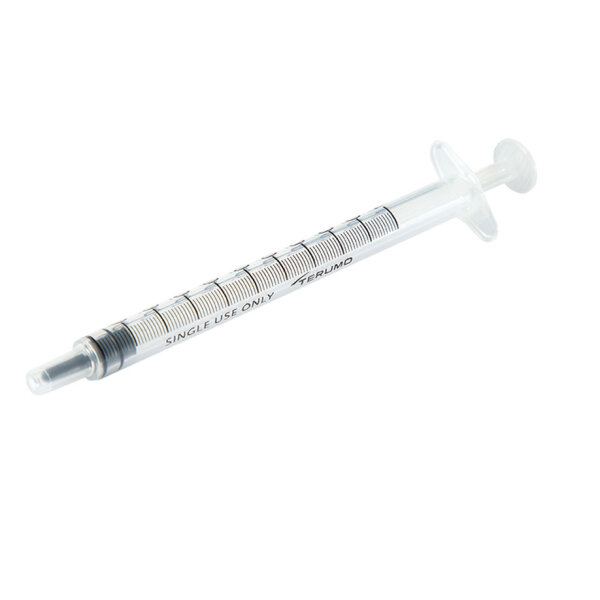 Tuberkulinspritzen 1 ml Luer, zentrisch (100 Stck.)