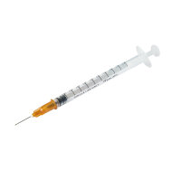 Tuberkulinspritzen 1 ml, 25 G x 5/8 0,50 x 16 mm (100 Stck.)